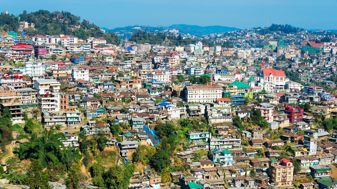 Kohima City View, Nagaland